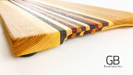 Hand turned wooden bowls